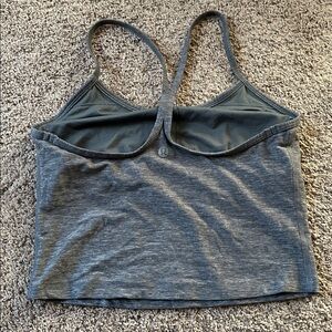 lululemon athletica Gray Tank Top